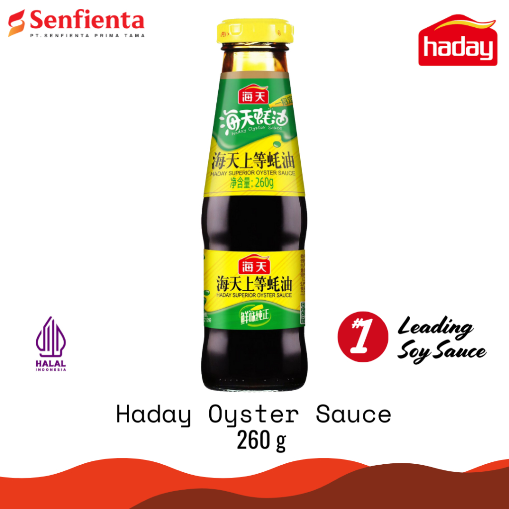 

Haday Oyster Sauce 260 gr | Saus Tiram