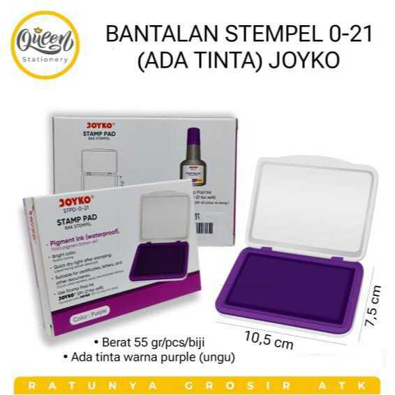 

BANTALAN STEMPEL 0-21 (ADA TINTA) JOYKO / BAK STEMPEL JOYKO / STAMP PAD