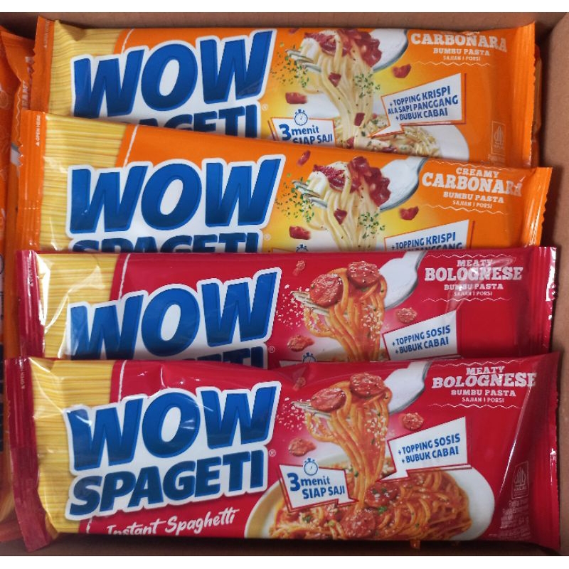 

PAKET 8 PCS Wow Spageti Instant