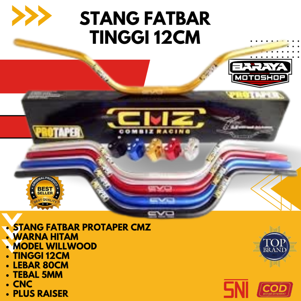 STANG MOTOR TOURING FATTBAR PROTAPER CMZ