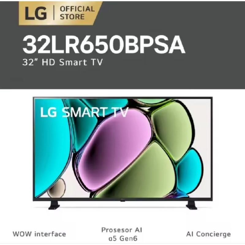 LG 32LR650 LED TV 32 inch Smart Digital HD TV 32LR650BPSA