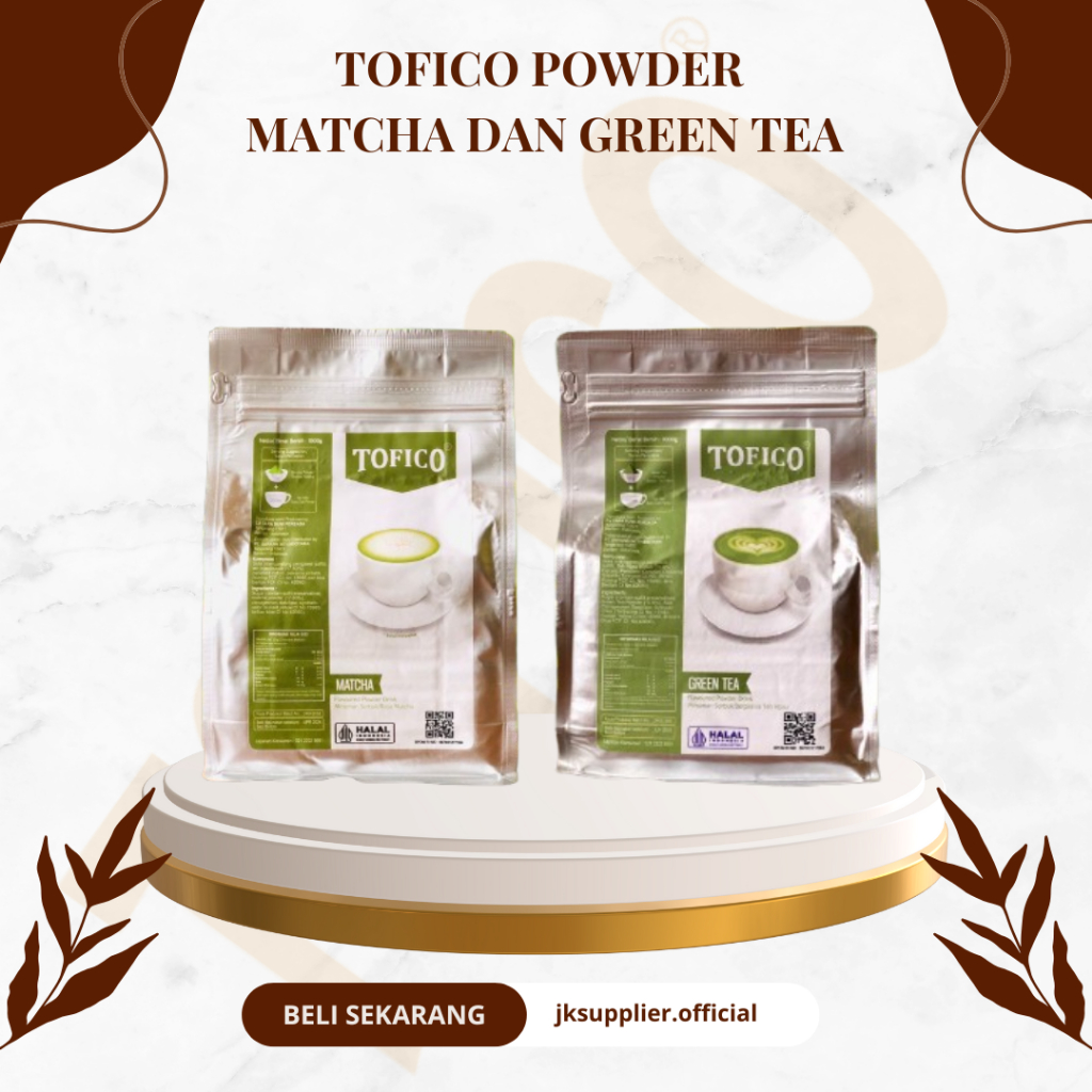 

Tofico Powder Matcha dan Green Tea 1KG