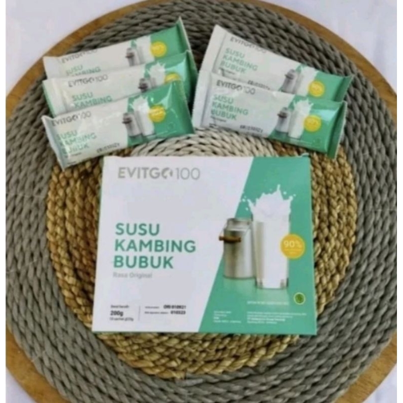 

Susu Bubuk Etawa Evitgo 100 original 1box isi 10 sachet