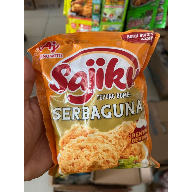 

SAJIKU TEPUNG BUMBU SERBA GUNA 220GRAM