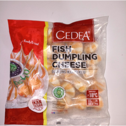 

Cedea Fish Dumpling Cheese 500gr