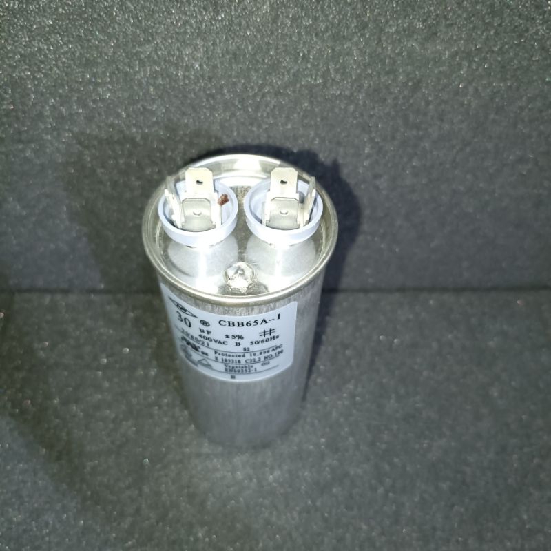 Kapasitor Capasitor AC Sharp CBB65A-1 30 UF ORIGINAL
