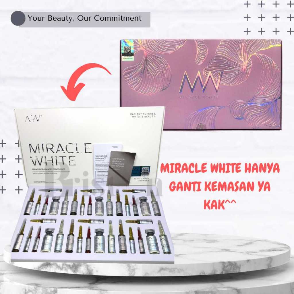 Miracle White Pink 1 Set - Ecer - Box