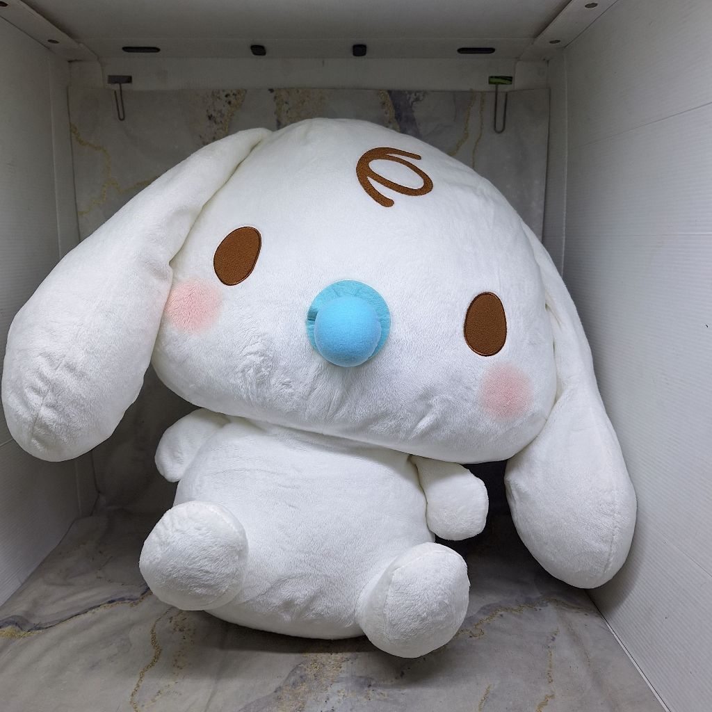 Cinnamoroll Milk Yurukawa Sanrio Characters Kawaii Giga Jumbo Plush Toy Sega Doll Boneka 40 Cm Prelo