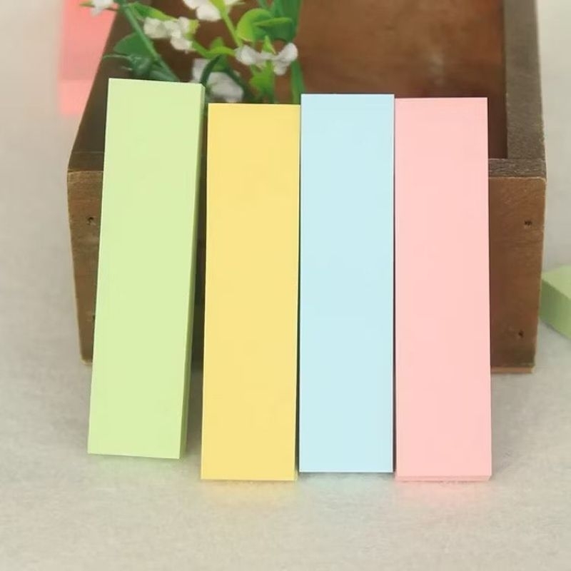 

Hvr Memo Stick Index Tab Penanda Warna Isi 4 76x19 Mm STICKY NOTE POLOS / STICKY NOTES PENANDA HALAMAN / STICK NOTE / KERTAS MEMO