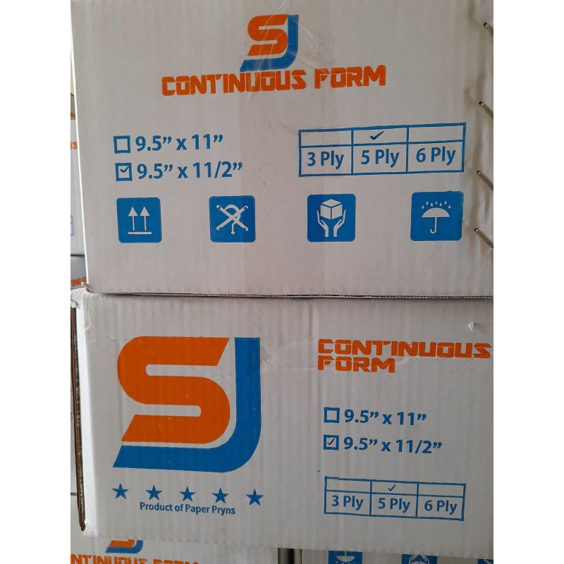 

SJ orange kertas CONTINUOSform 5PLY NCR 9'5x11/2(bagi:2)