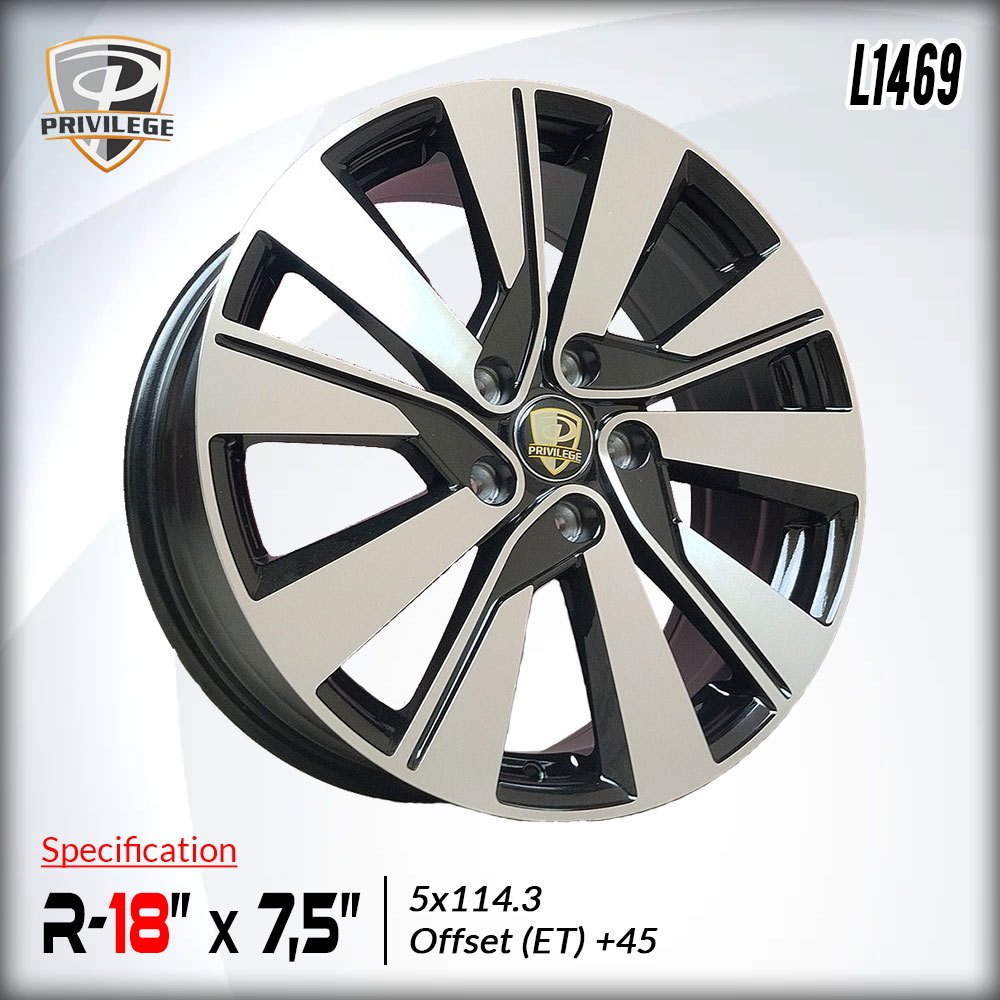 Velg Mobil Variasi Racing Terios Rush Alphard Vellfire Innova Venturer BRV CRV HRV R18 Ring 18 Baut 