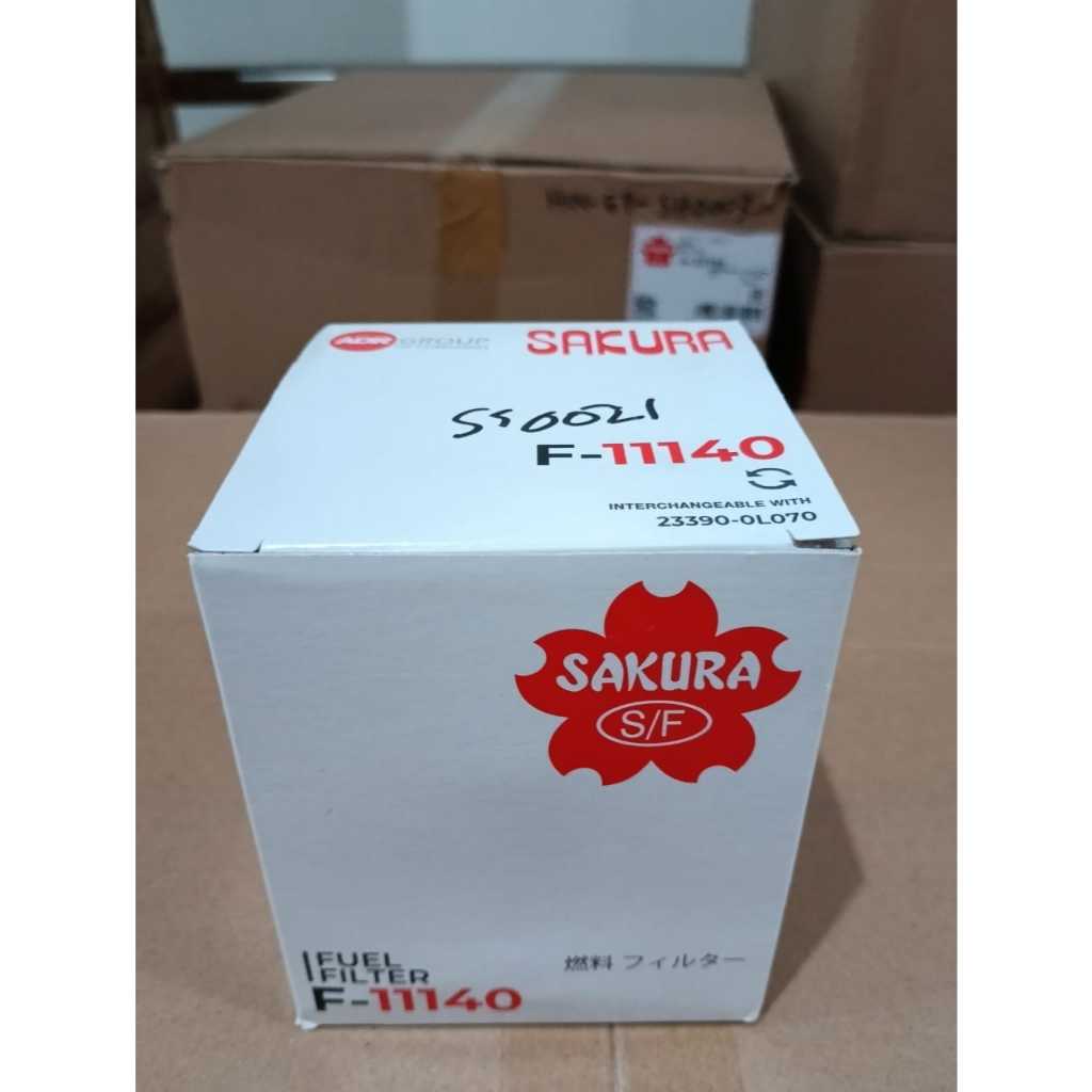 Fuel Filter Filter Solar Saringan Solar SAKURA F-11140 Innova, Fortuner, Hiace