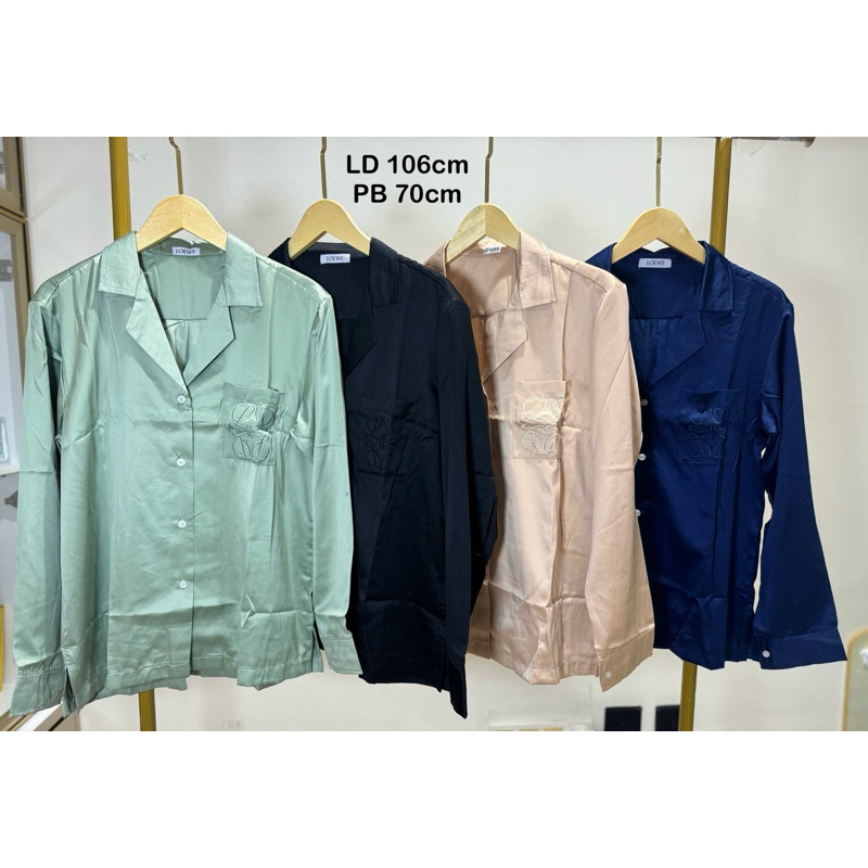 KEMEJA LOEWE IMPORT, KEMEJA LOEWE, KEMEJA LOEWE BANGKOK, KEMEJA LOEWE WANITA PREMIUM, KEMEJA LOEWE..