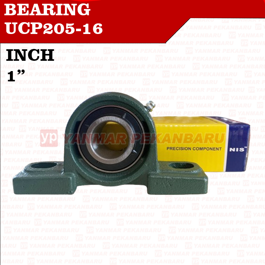 Pillow Block Bearing Lahar Duduk UCP205-16 UCP 205 1 INCHI NIS