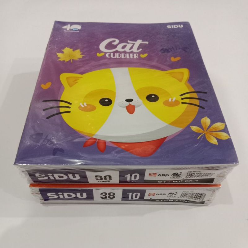 

Buku Tulis SIDU / SINAR DUNIA 38 Lembar ( 1PACK - ISI 10PCS )