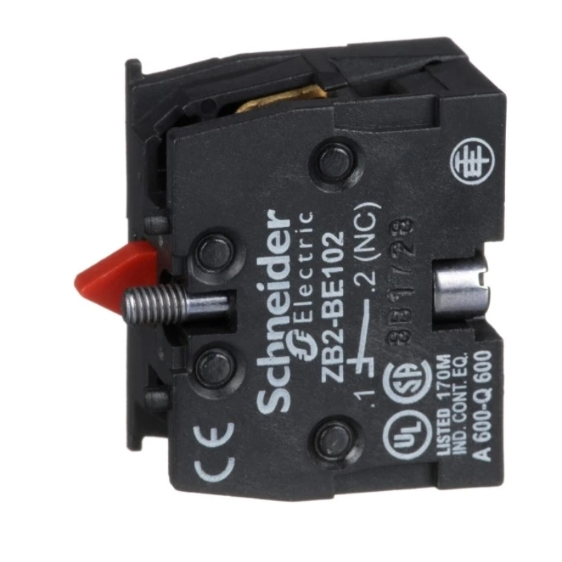 ZB2BE102 ZB2 BE102 ZB2-BE102 CONTACT BLOCK 1NC SCHNEIDER ORIGINAL