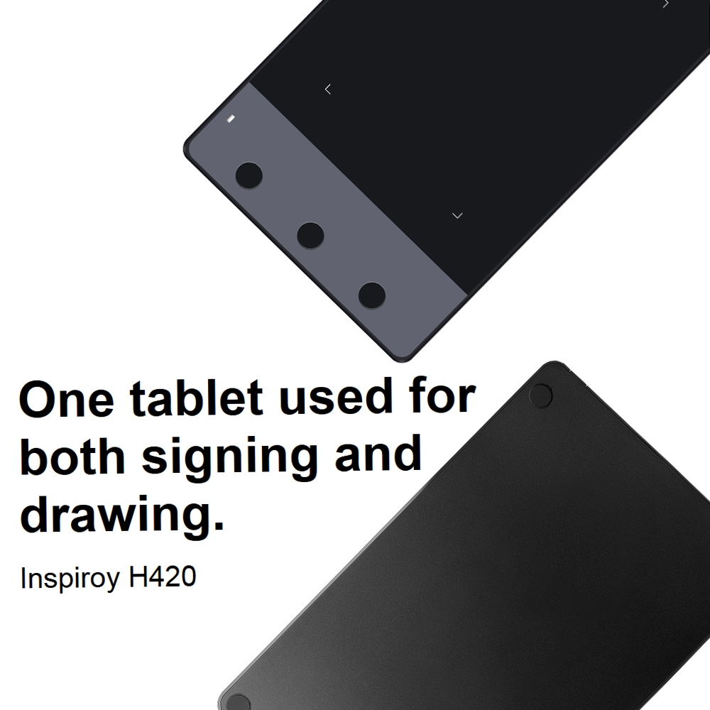 

Diskon waktu terbatas Huion H420 Professional Graphics Drawing Tablet with 3 Shortcut Keys 2048 Levels Pressure Sensitivity 4000LPI Pen Resolution