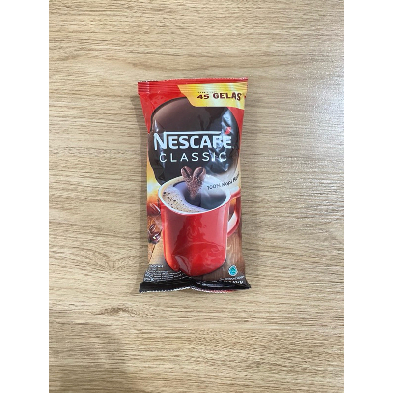 

Nescafe Classic Kopi Instan Sachet 90 gr