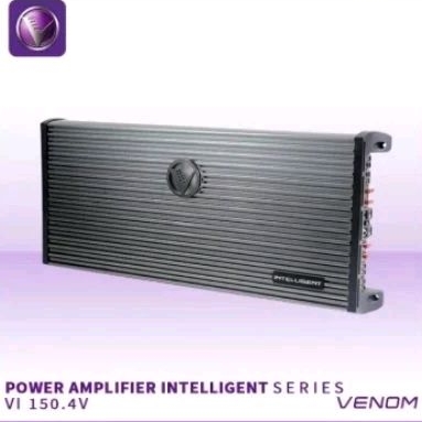 Power Amplifier Venom 4 Channel Intelligent VI 150.4V - Power 4 Channel Venom VI150.4V - Venom Intel
