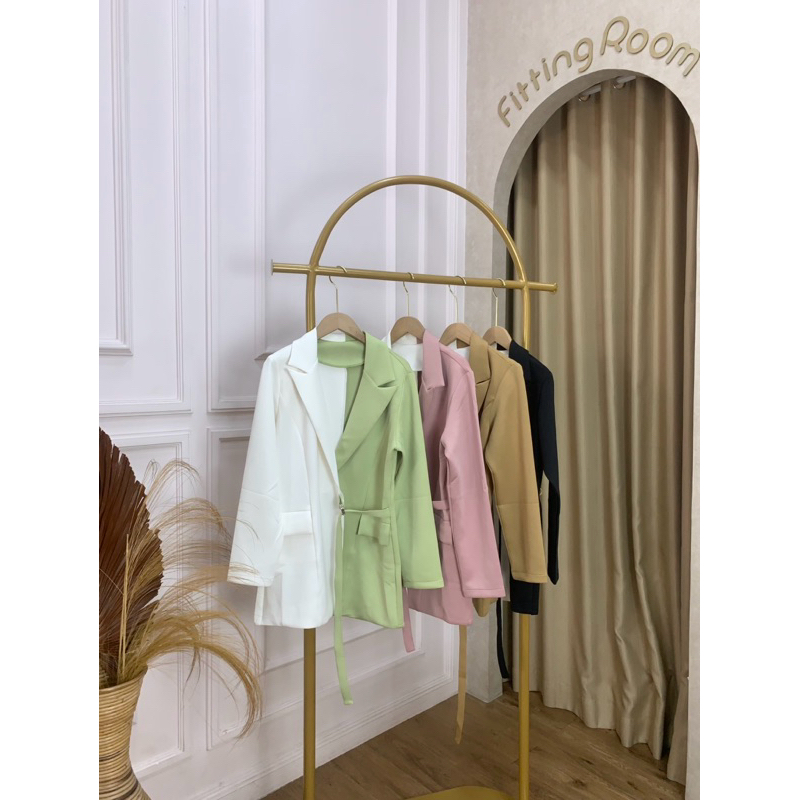 Blazer Wanita Two Tone