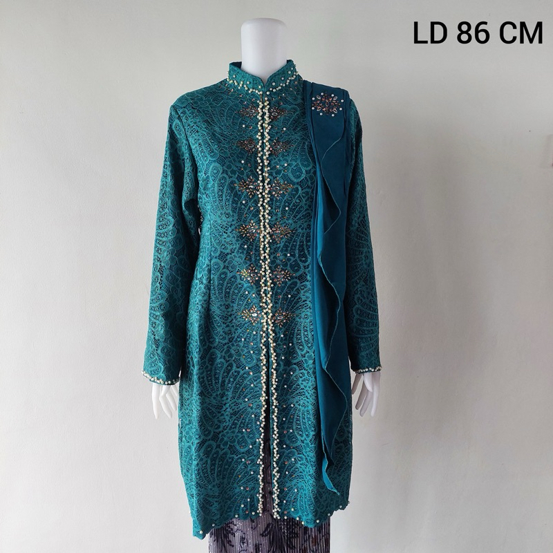 Kebaya broklat tunik/Kebaya tunik/kebaya sanghai tunik/kebaya wisuda tunik