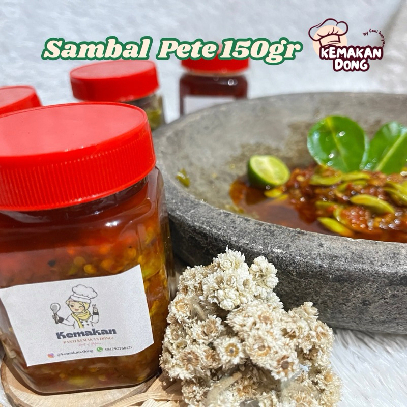 

KEMAKAN - Sambal Pete 150gr