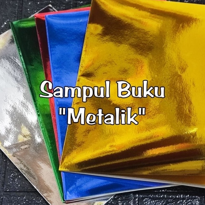 

KF7 Sampul metalik untuk sampul buku tulis Boxybuku campusboss Buku panjang isi 2 lembar