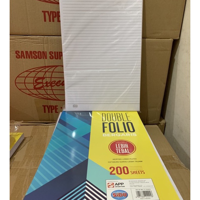 

FG2 kes double folio bergaris isi 5 lembar REPACK