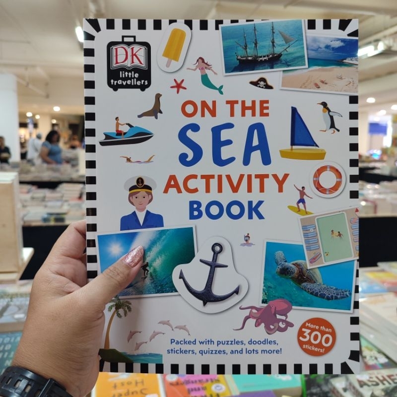 BIG BAD WOLF BOOKS ■ DK LITTLE TRAVELLERS : ON THE SEA ACTIVITY BOOK - BUKU AKTIVITAS ANAK BBW IMPOR