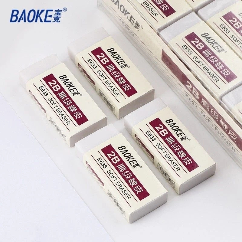 

1 pcs Penghapus baoke putih bersih E634