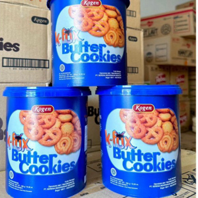 

TERMURAH K Fox butter cookies 300gr