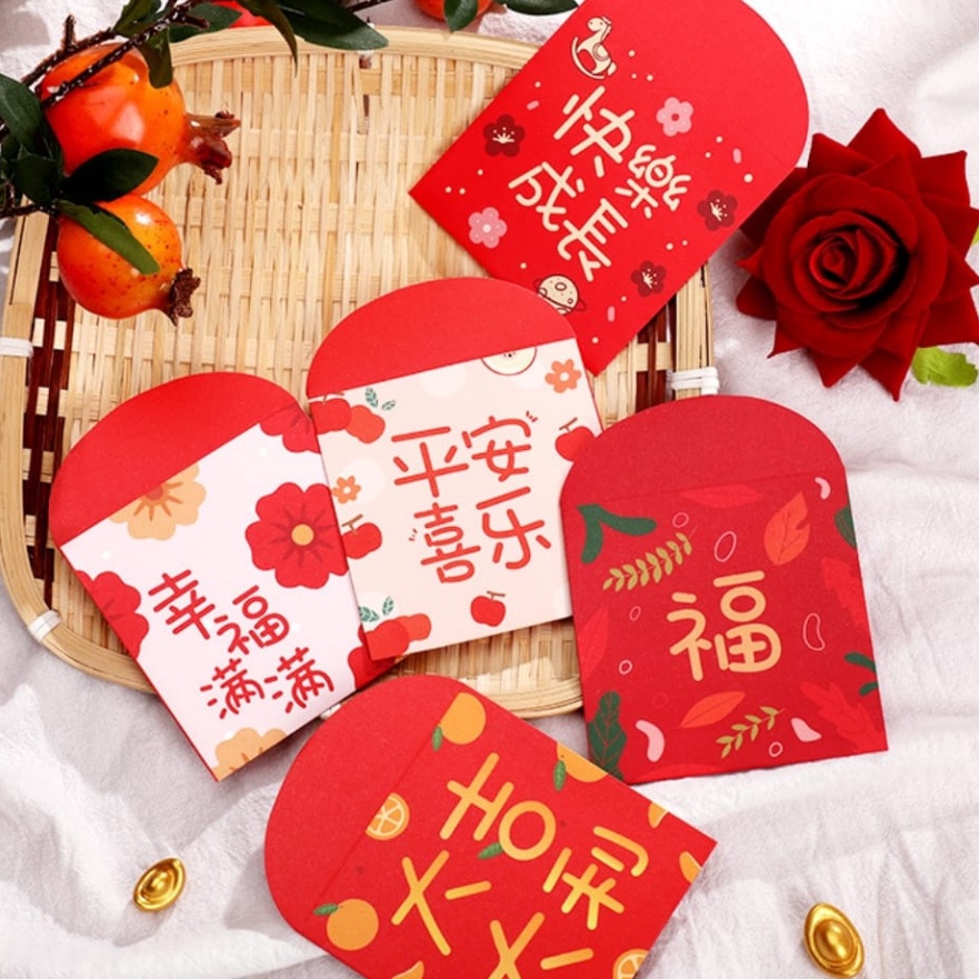 

Hot 1 Pcs Angpau Hongbao Imlek Sincia Tahun Baru Chinese New Year Tahun Naga Dargon 224 Angpau Persegi 9x9