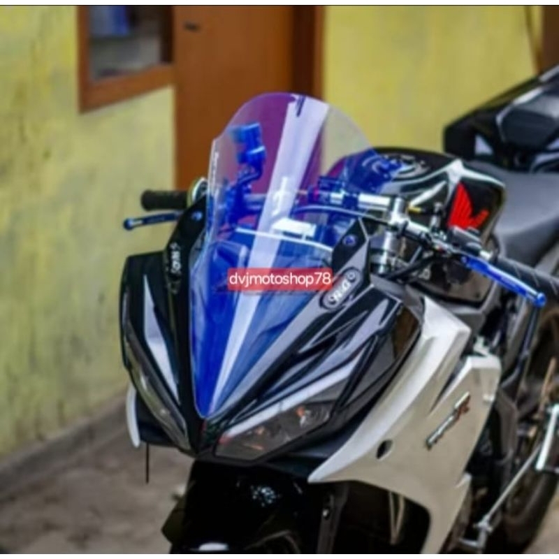 WINDSHIELD CBR150R K45G VISOR CBR150R K45G FACLIFT JENONG PENDEK TEBAL 3 MILI(2016-2018)
