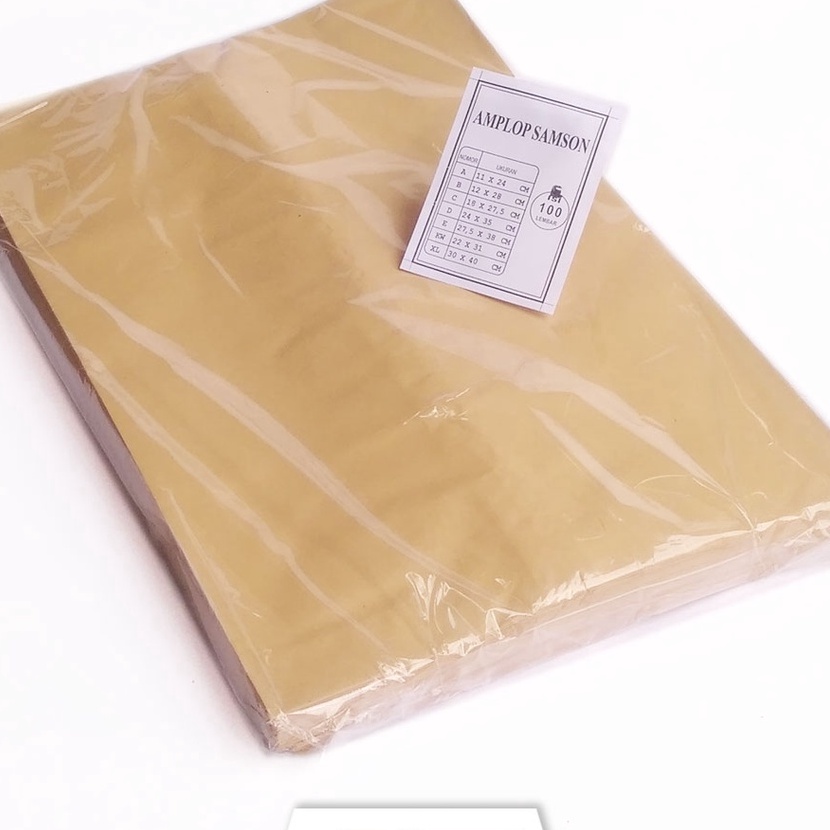 

Gila Amplop Coklat Samson Guanaco E Map isi 1 Buah