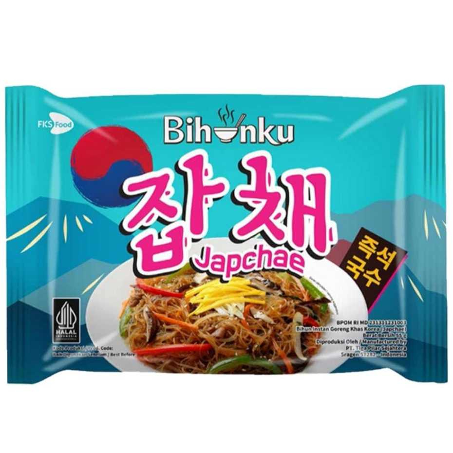 

Bihunku Japchae Bihun Instan Goreng Kas Korea 55 Gram