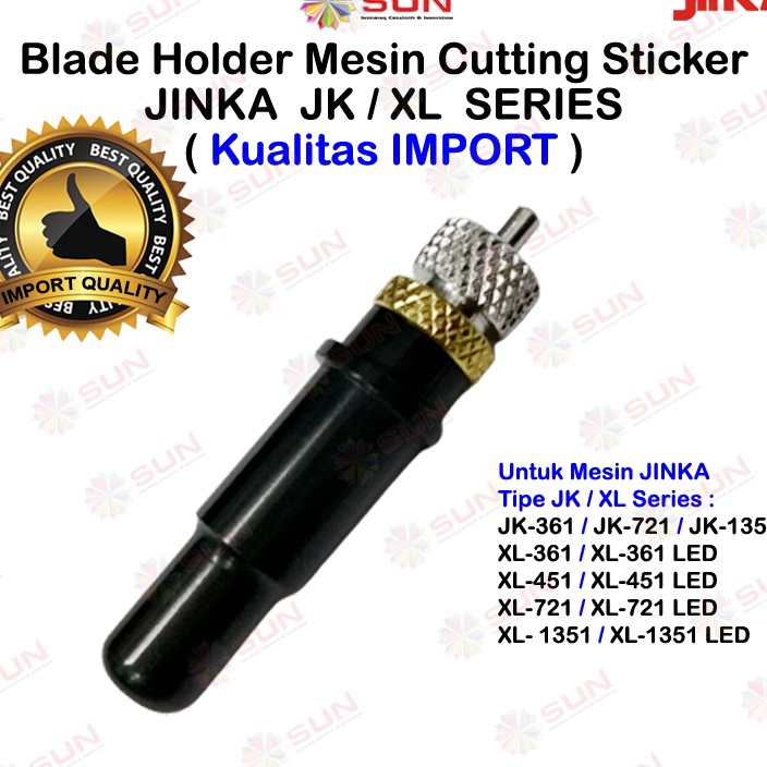 

RESTOK GAN Blade Holder Rumah Jarum Pisau Mesin Cutting Sticker Jinka JK XL XL PRO GC YS A49 Series