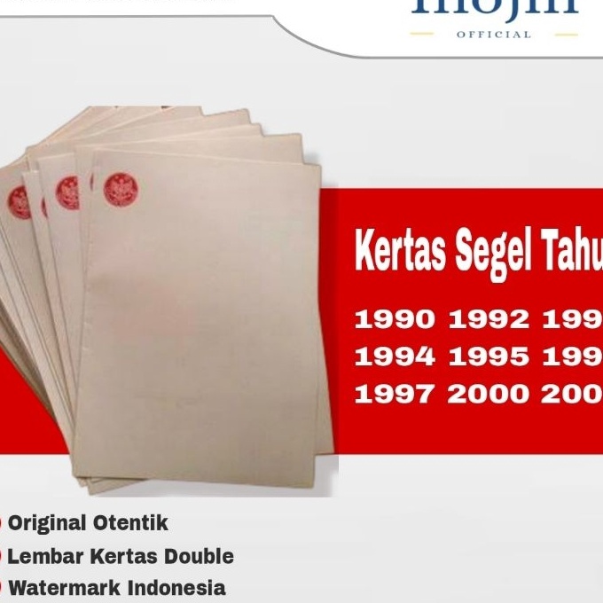 

Hemat KES SEGEL TAHUN 199 1992 1993 1994 1995 1996 1997 2 22 SEGEL TANAH DOUBLE ASLI ORINAL