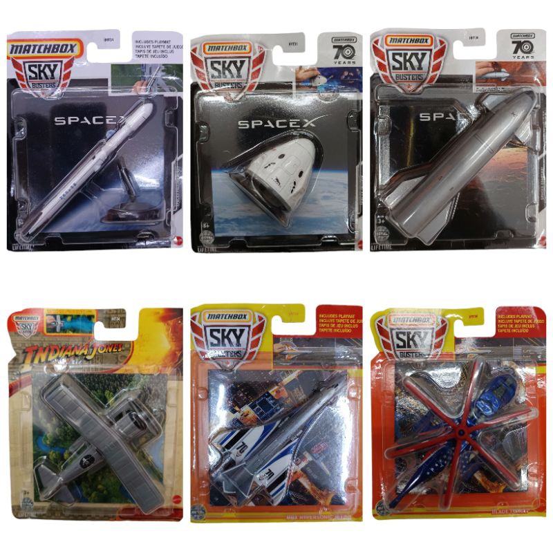 Matchbox Sky Busters Pesawat Diecast