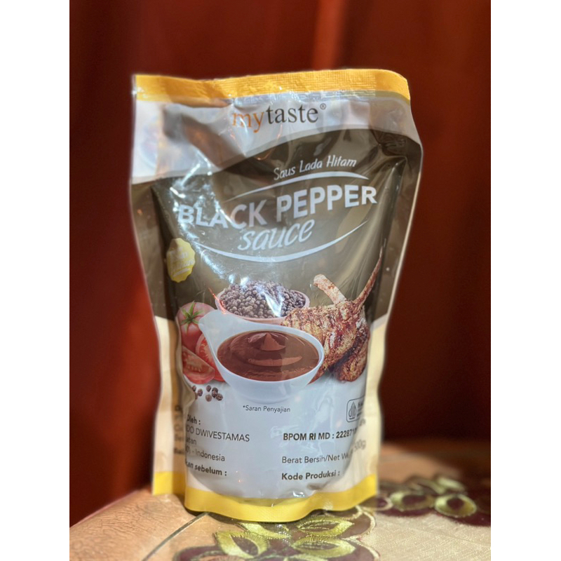 

My Taste Blackpapper / Lada Hitam 500gr HALAL