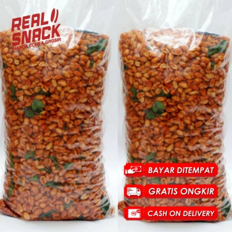 

Kacang Thailand Daun Jeruk Pedas Enak Gurih Kemasan 500 gram Termurah COD