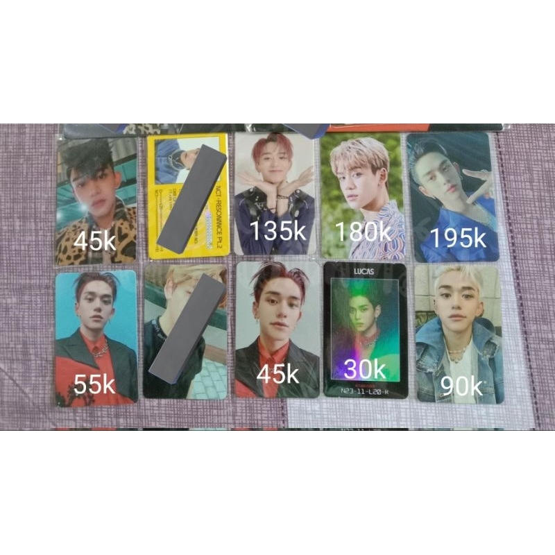 SALE PHOTOCARD LUCAS RESONANCE SUPERM SUPERONE KOLBUK PHOTO BOOK AR TICKET