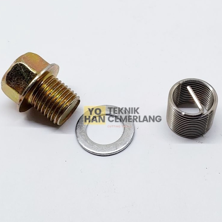 Pasti Dikirim  Baut Oli Oversize Set Recoil Baut 19 Kunci 17