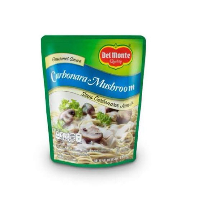 

Delmonte Carbonara Mushroom Spaghetti Sauce Saus Spageti