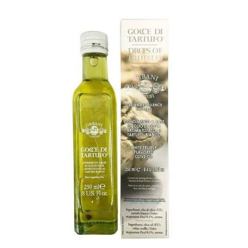 

urbani truffle white flavoured olive oil - 250gram - expired cepat - harga super diskon - Minyak zaitun