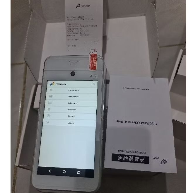 Edc Android SPBU pax A920