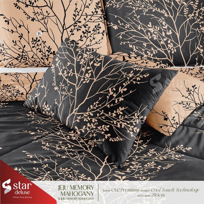 Sprei Katun STAR Motif Jeju Memory Bunga Ranting
