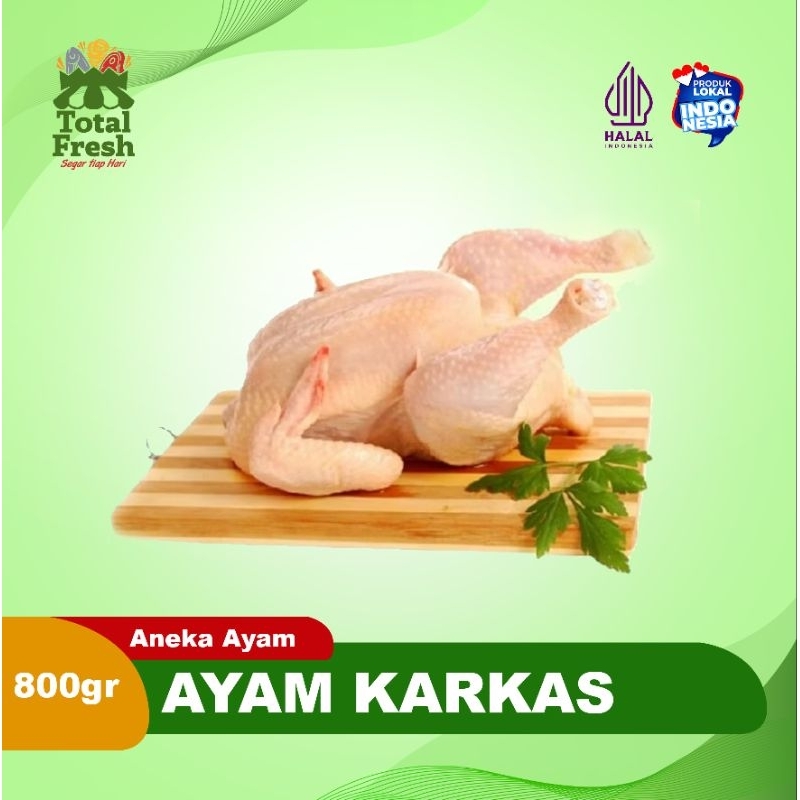 

Ayam Karkas Boiler Utuh / Potong 800 Gram