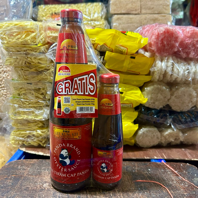

Promo Lee Kum Kee Saus Tiram Cap Panda Beli Ukuran 770 Gr Gratis Ukuran 255 Gr