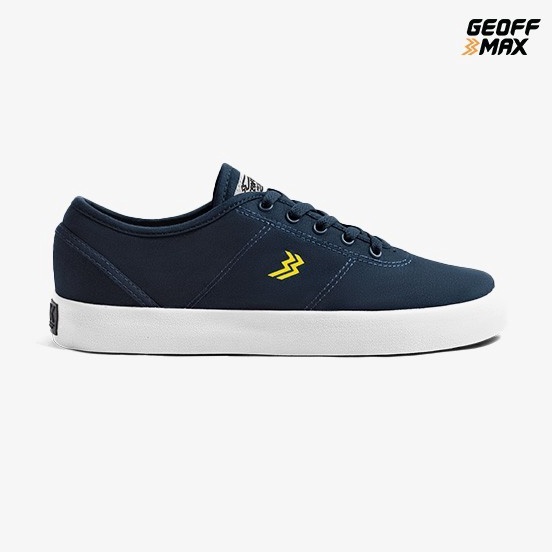 Geoff Max  Ethan Navy White Sepatu Pria Wanita Sneakers Casual Kuliah