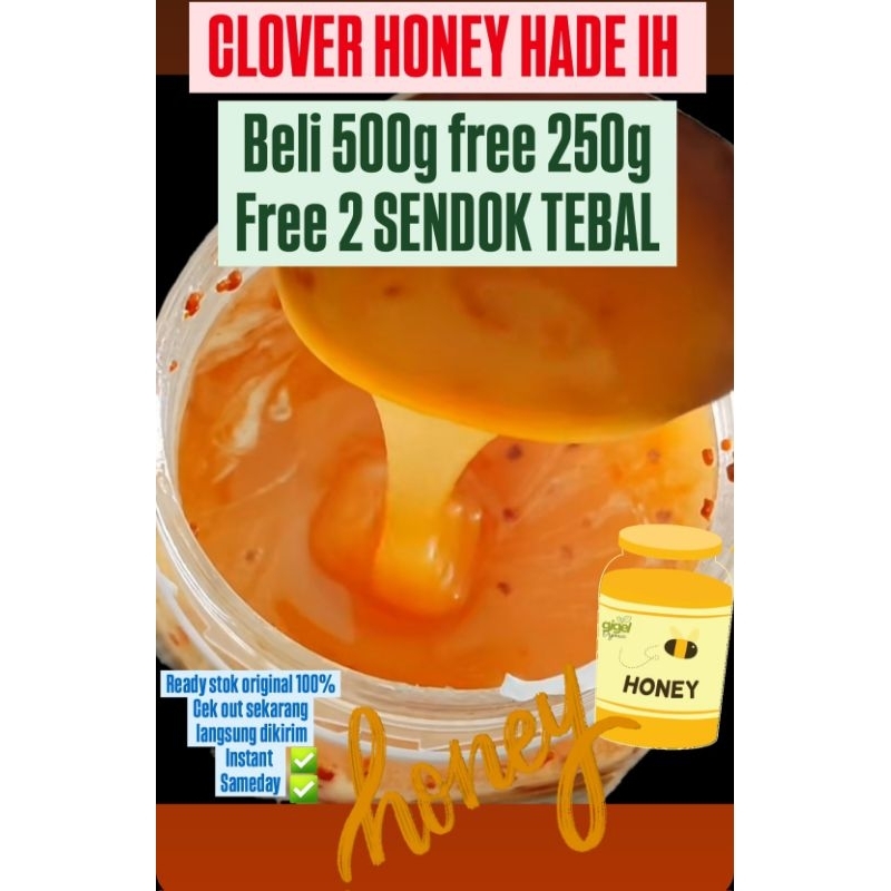

PROMO!!!! MADU CLOVER HONEY BELI 1 GRATIS 1